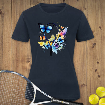 Butterfly Serve | Damen Sport T-Shirt - Matchpoint24 - Kleidung für Tennisfans