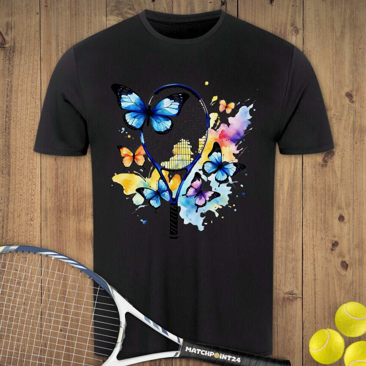 Butterfly Serve | Herren Sport T-Shirt - Matchpoint24 - Kleidung für Tennisfans