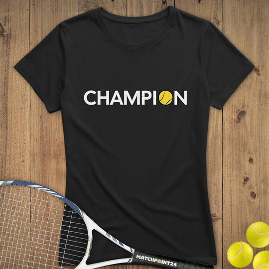 Champion | Premium Damen T-Shirt - Matchpoint24 - Kleidung für Tennisfans