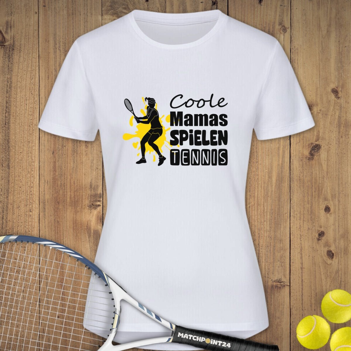 Coole Mamas | Damen Sport T-Shirt - Matchpoint24 - Kleidung für Tennisfans