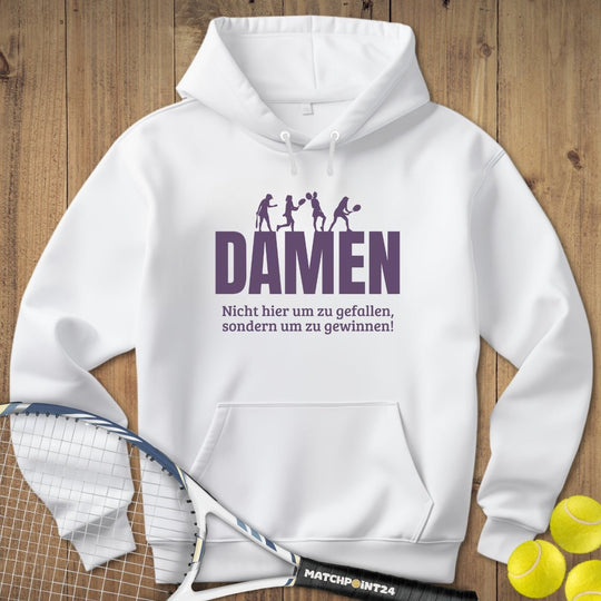 Damen nicht um zu gefallen| Hoodie (Unisex) - Matchpoint24 - Kleidung für Tennisfans