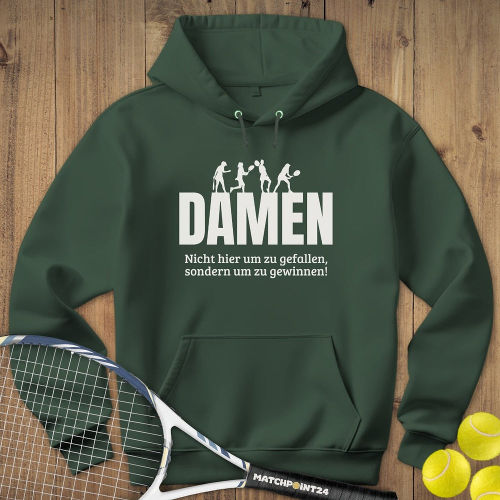 Damen nicht um zu gefallen| Hoodie (Unisex) - Matchpoint24 - Kleidung für Tennisfans