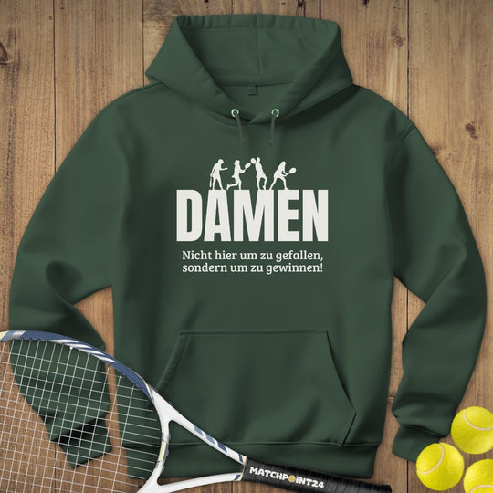 Damen nicht um zu gefallen| Hoodie (Unisex) - Matchpoint24 - Kleidung für Tennisfans