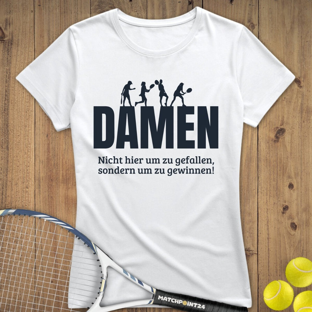 Damen nicht um zu gefallen | Premium Damen T-Shirt - Matchpoint24 - Kleidung für Tennisfans