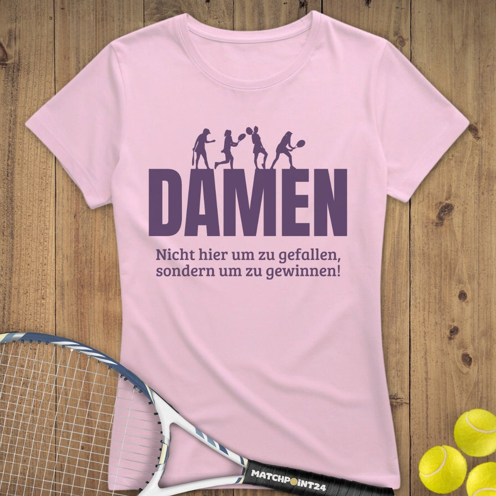 Damen nicht um zu gefallen | Premium Damen T-Shirt - Matchpoint24 - Kleidung für Tennisfans