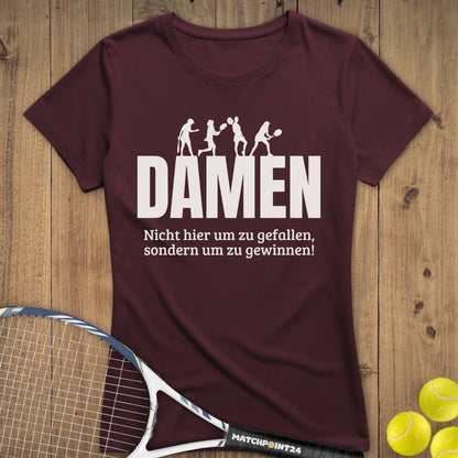 Damen nicht um zu gefallen | Premium Damen T-Shirt - Matchpoint24 - Kleidung für Tennisfans