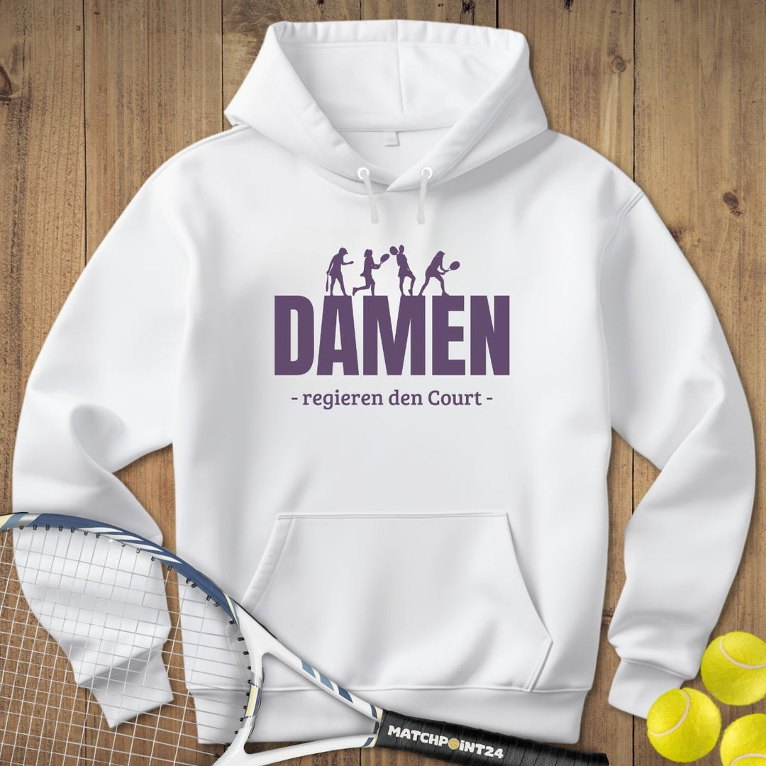 Damen regieren | Hoodie (Unisex) - Matchpoint24 - Kleidung für Tennisfans