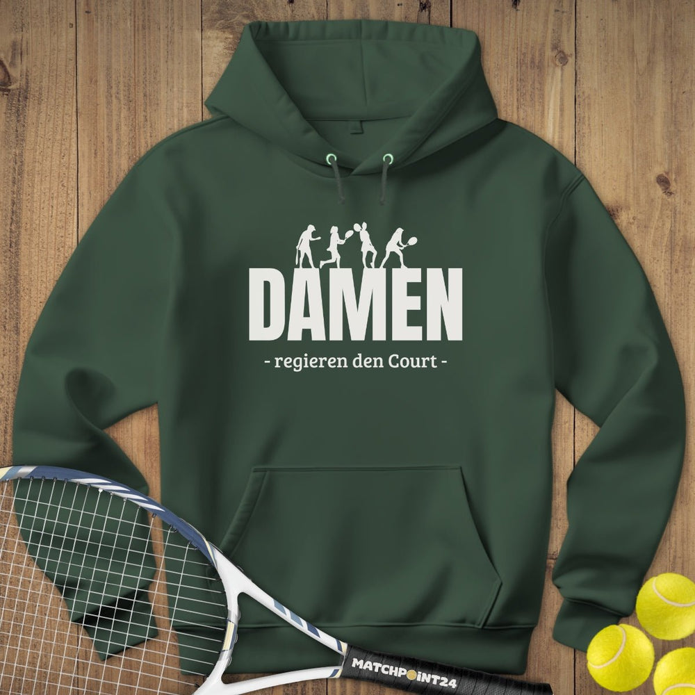 Damen regieren | Hoodie (Unisex) - Matchpoint24 - Kleidung für Tennisfans