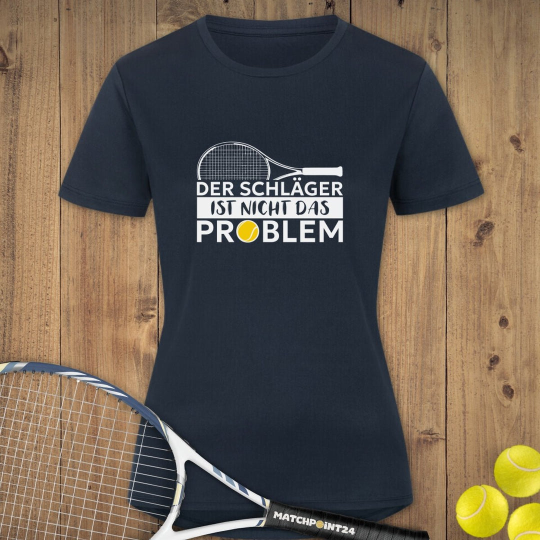 Das Problem | Damen Sport T-Shirt - Matchpoint24 - Kleidung für Tennisfans