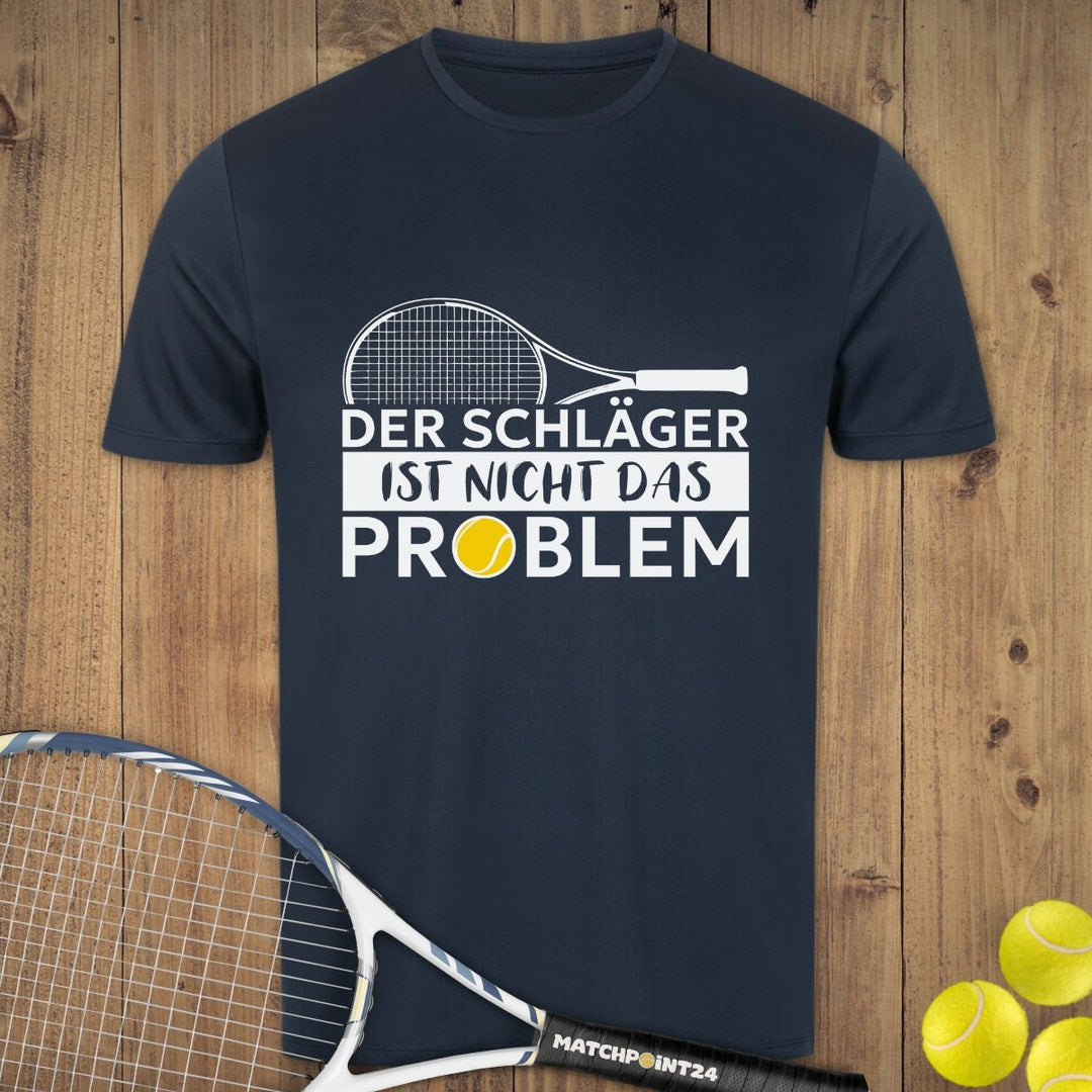 Das Problem | Herren Sport T-Shirt - Matchpoint24 - Kleidung für Tennisfans