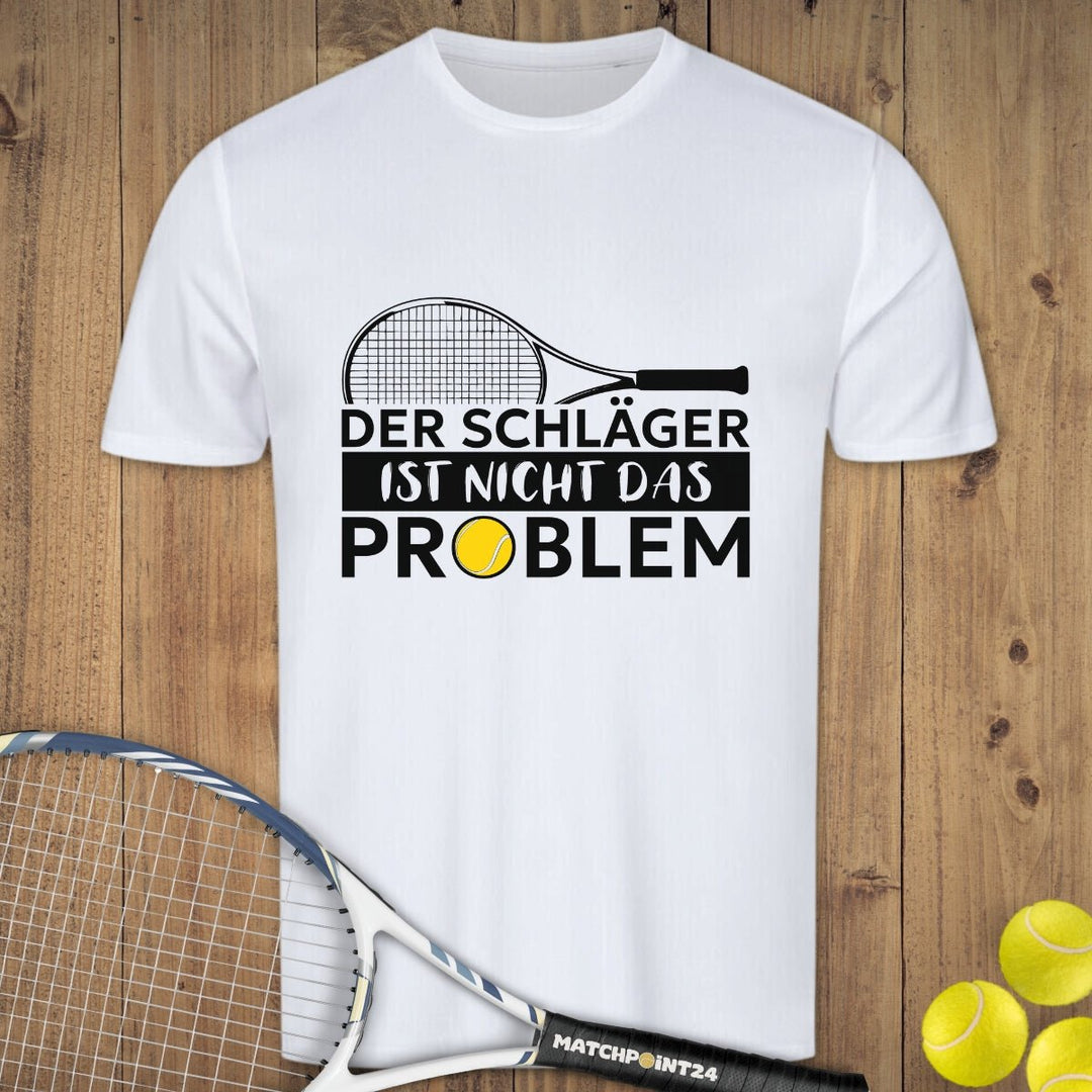 Das Problem | Herren Sport T-Shirt - Matchpoint24 - Kleidung für Tennisfans