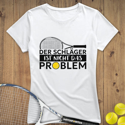 Das Problem | Premium Damen T-Shirt - Matchpoint24 - Kleidung für Tennisfans