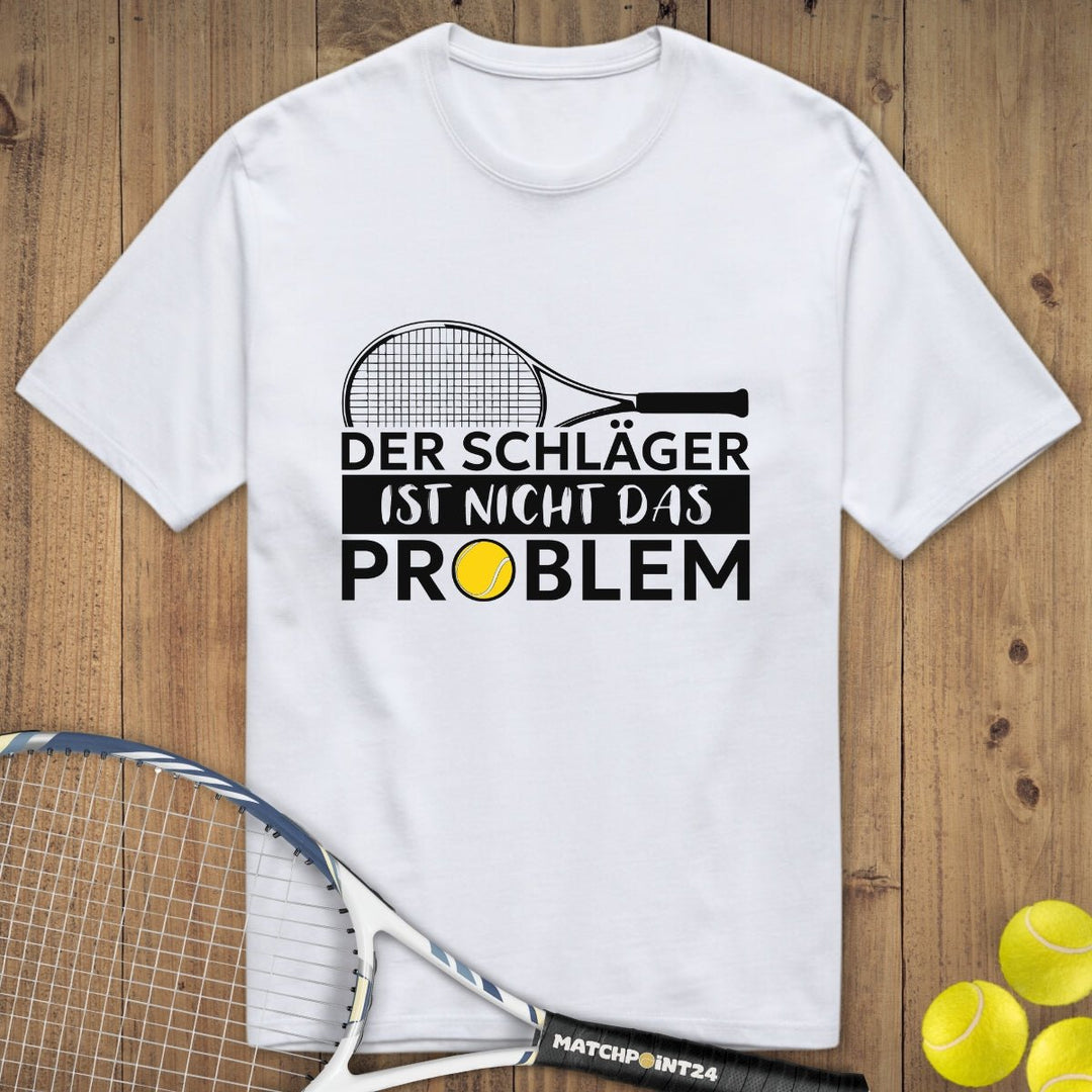 Das Problem | Premium Herren T-Shirt - Matchpoint24 - Kleidung für Tennisfans