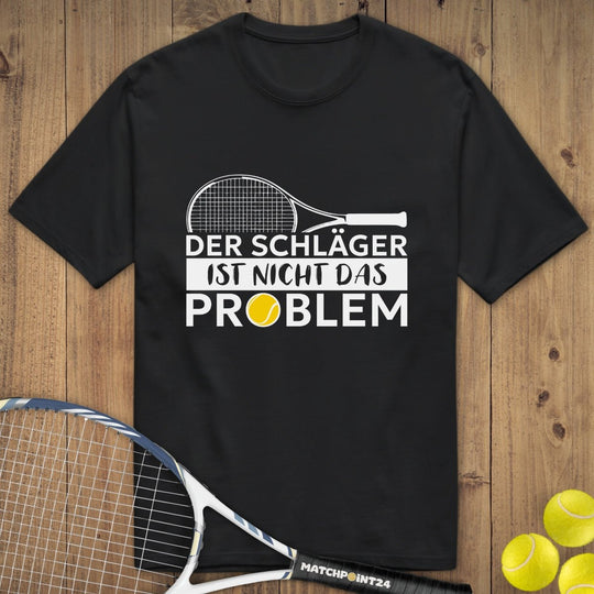 Das Problem | Premium Herren T-Shirt - Matchpoint24 - Kleidung für Tennisfans