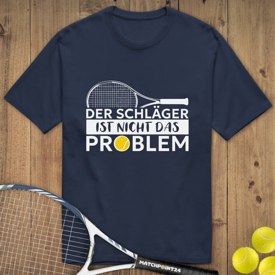 Das Problem | Premium Herren T-Shirt - Matchpoint24 - Kleidung für Tennisfans