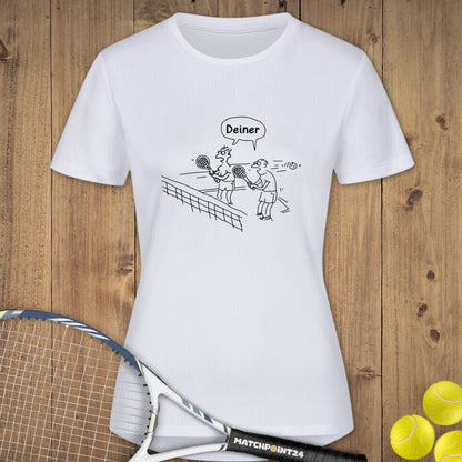 Deiner | Damen Sport T-Shirt - Matchpoint24 - Kleidung für Tennisfans