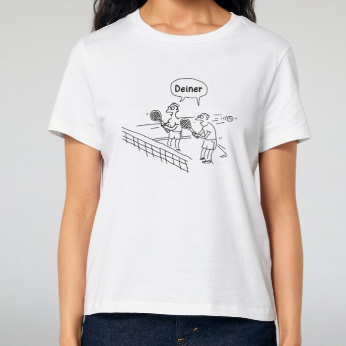 Deiner | Premium Damen T-Shirt - Matchpoint24 - Kleidung für Tennisfans