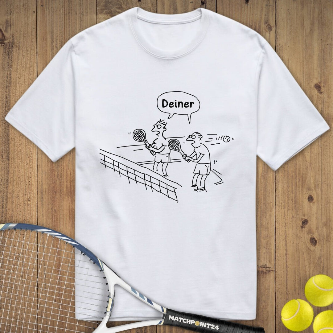 Deiner | Premium Herren T-Shirt - Matchpoint24 - Kleidung für Tennisfans