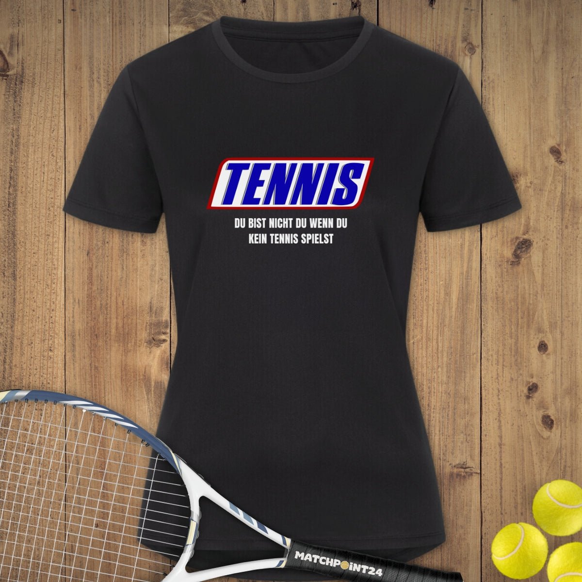 Du bist nicht du | Damen Sport T-Shirt - Matchpoint24 - Kleidung für Tennisfans