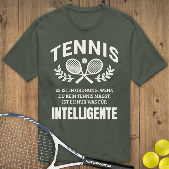 Es ist in Ordnung | Premium Herren T-Shirt - Matchpoint24 - Kleidung für Tennisfans