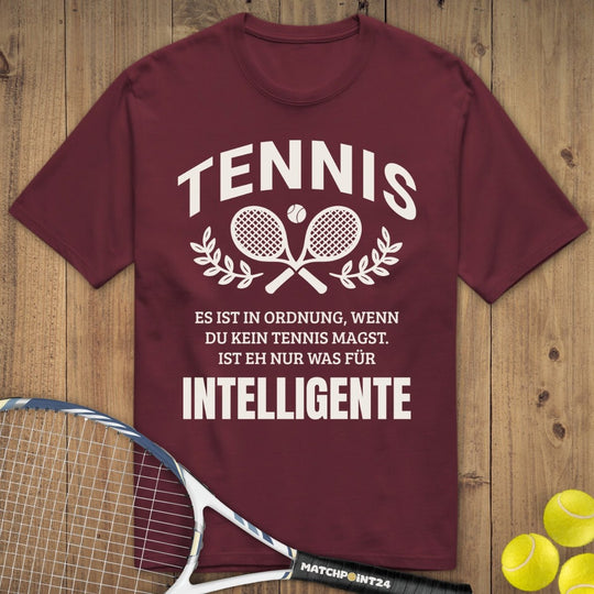 Es ist in Ordnung | Premium Herren T-Shirt - Matchpoint24 - Kleidung für Tennisfans