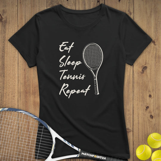 Estr | Premium Damen T-Shirt - Matchpoint24 - Kleidung für Tennisfans