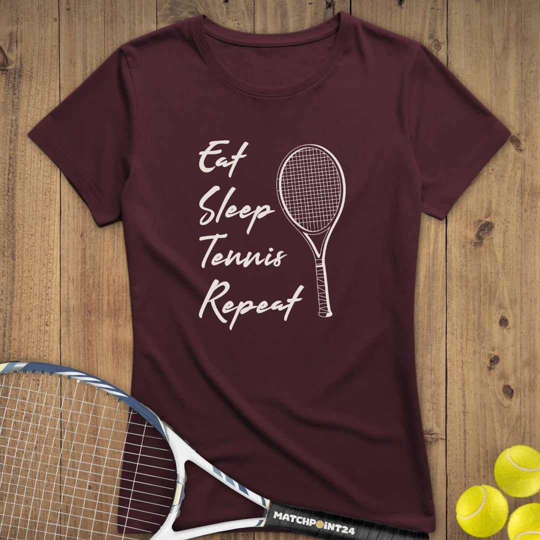 Estr | Premium Damen T-Shirt - Matchpoint24 - Kleidung für Tennisfans