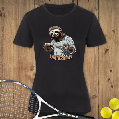 Faultier langsam | Damen Sport T-Shirt - Matchpoint24 - Kleidung für Tennisfans