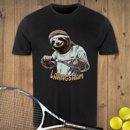 Faultier langsam | Herren Sport T-Shirt - Matchpoint24 - Kleidung für Tennisfans