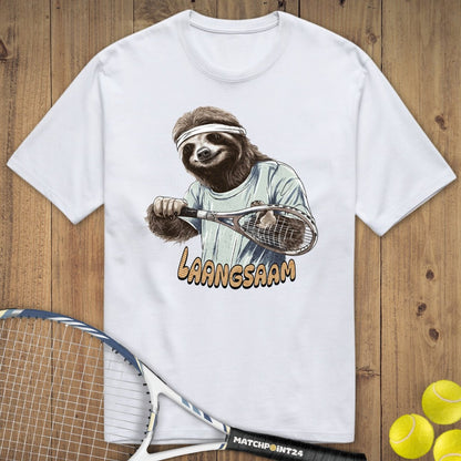 Faultier langsam | Premium Herren T-Shirt - Matchpoint24 - Kleidung für Tennisfans