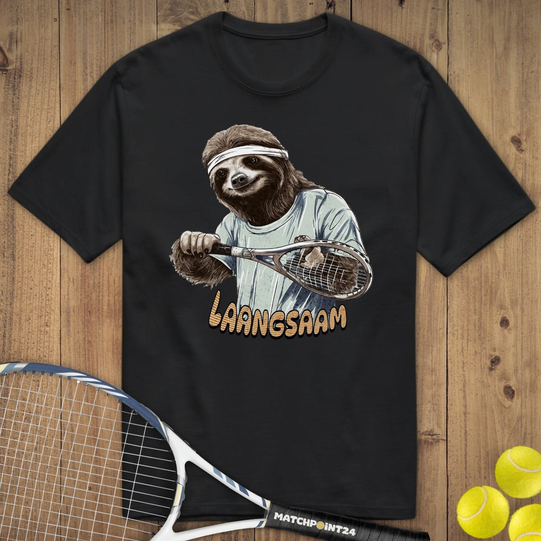 Faultier langsam | Premium Herren T-Shirt - Matchpoint24 - Kleidung für Tennisfans