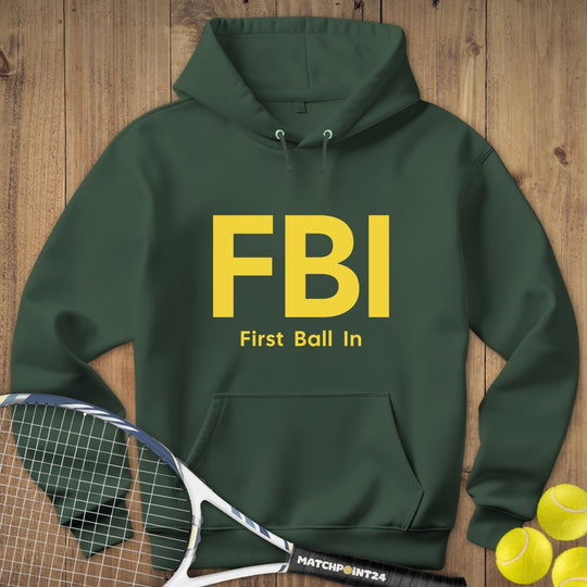 FBI | Hoodie (Unisex) - Matchpoint24 - Kleidung für Tennisfans