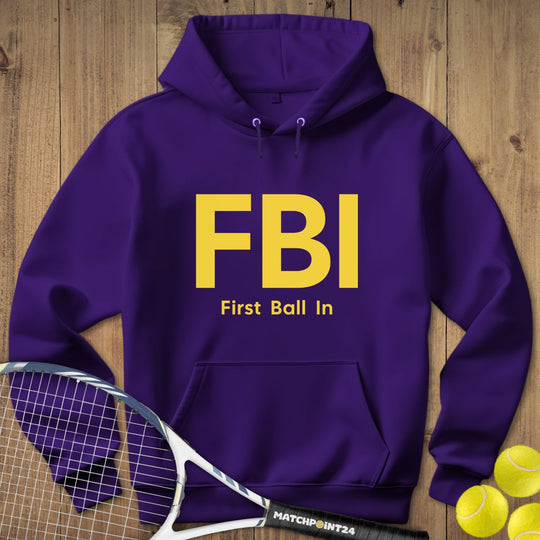 FBI | Hoodie (Unisex) - Matchpoint24 - Kleidung für Tennisfans