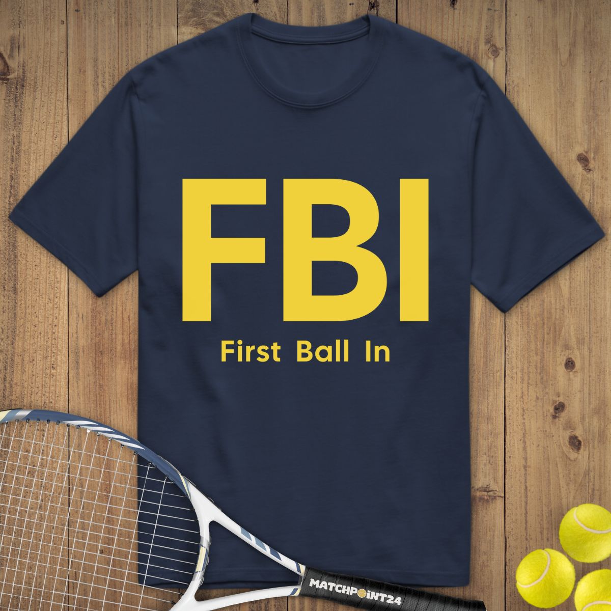 FBI | Premium Herren T-Shirt - Matchpoint24 - Kleidung für Tennisfans