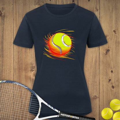 Feuerball | Damen Sport T-Shirt - Matchpoint24 - Kleidung für Tennisfans