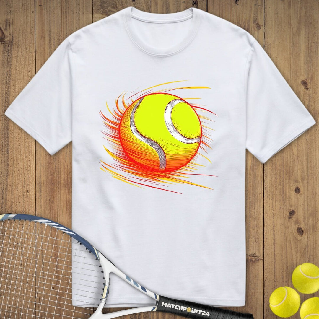 Feuerball | Premium Herren T-Shirt - Matchpoint24 - Kleidung für Tennisfans