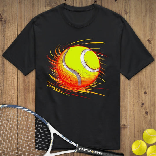 Feuerball | Premium Herren T-Shirt - Matchpoint24 - Kleidung für Tennisfans