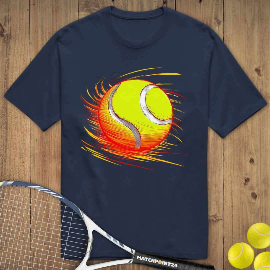 Feuerball | Premium Herren T-Shirt - Matchpoint24 - Kleidung für Tennisfans