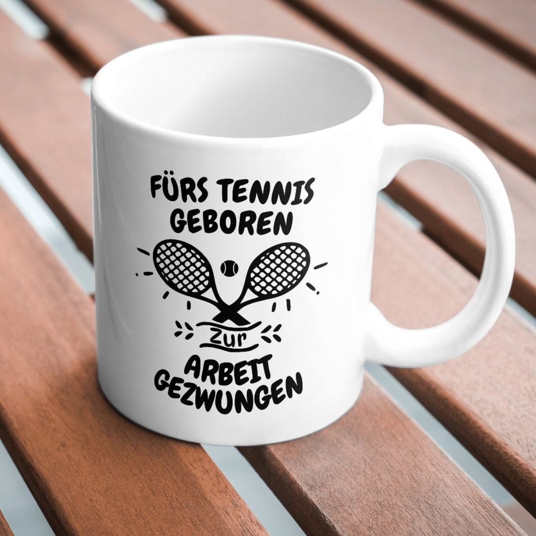 Fürs Tennis geboren | Tasse - Matchpoint24 - Kleidung für Tennisfans