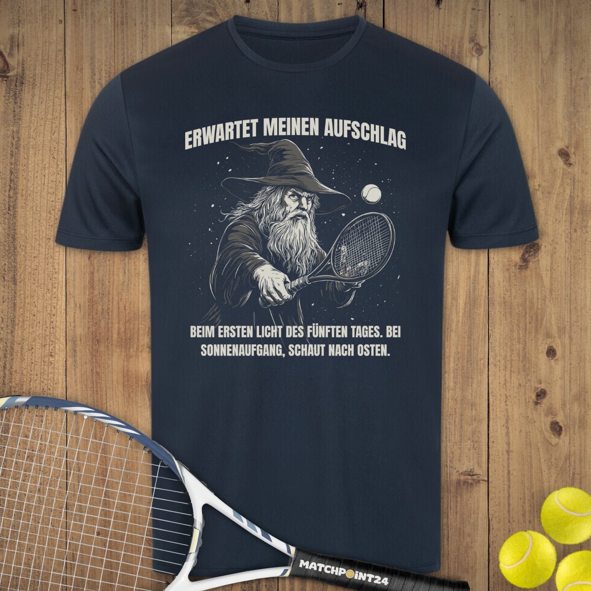 Gandalf | Herren Sport T-Shirt - Matchpoint24 - Kleidung für Tennisfans