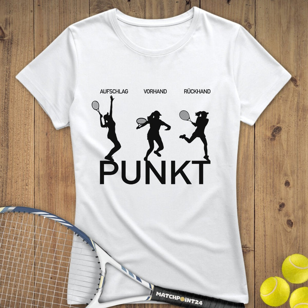 Gewinnerfrauen | Premium Damen T-Shirt - Matchpoint24 - Kleidung für Tennisfans