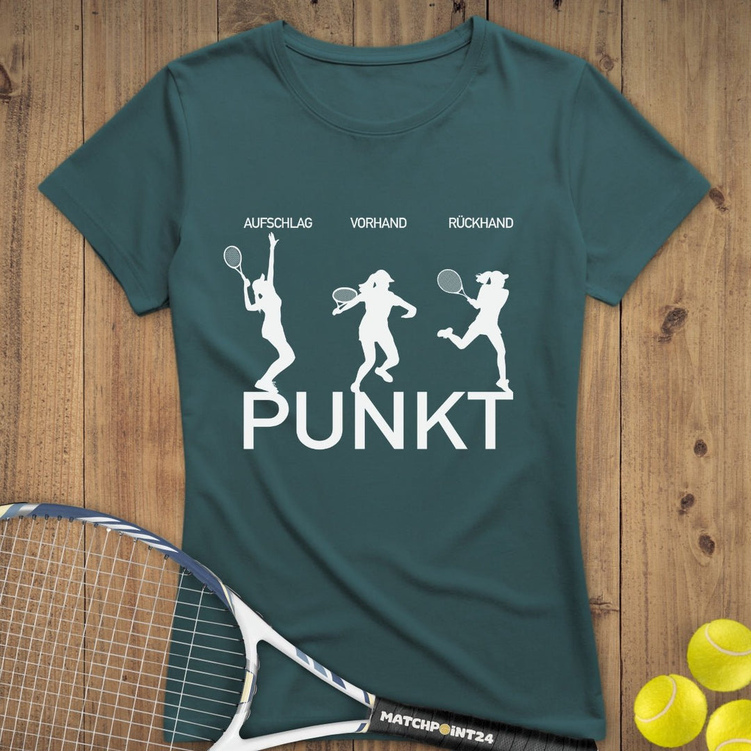 Gewinnerfrauen | Premium Damen T-Shirt - Matchpoint24 - Kleidung für Tennisfans