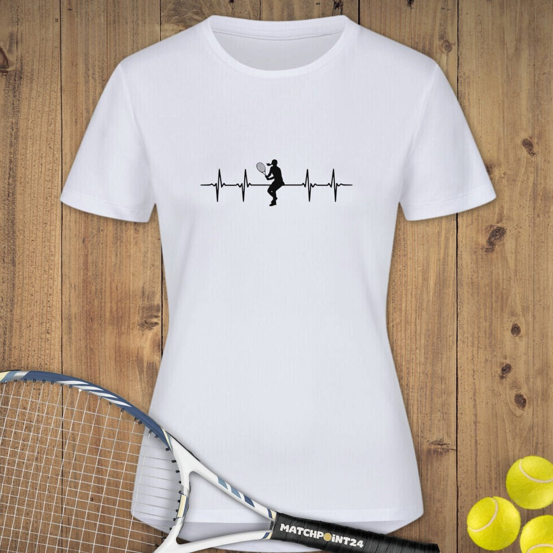 Herzschlag | Damen Sport T-Shirt - Matchpoint24 - Kleidung für Tennisfans