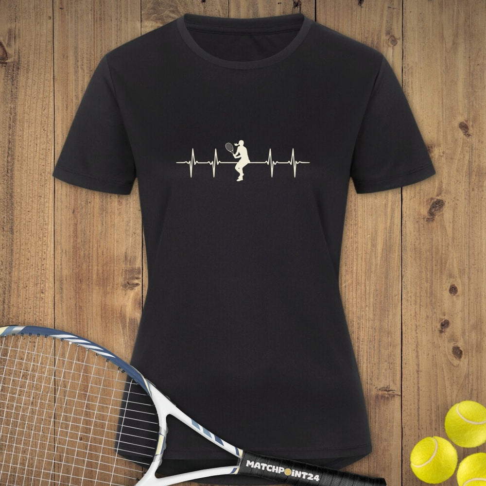 Herzschlag | Damen Sport T-Shirt - Matchpoint24 - Kleidung für Tennisfans