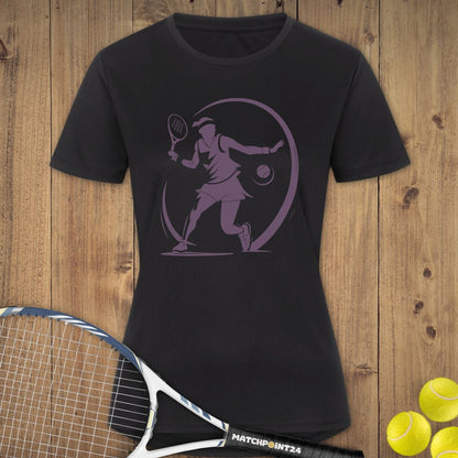 Hit it Frau | Damen Sport T-Shirt - Matchpoint24 - Kleidung für Tennisfans