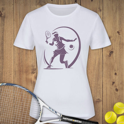 Hit it Frau | Damen Sport T-Shirt - Matchpoint24 - Kleidung für Tennisfans