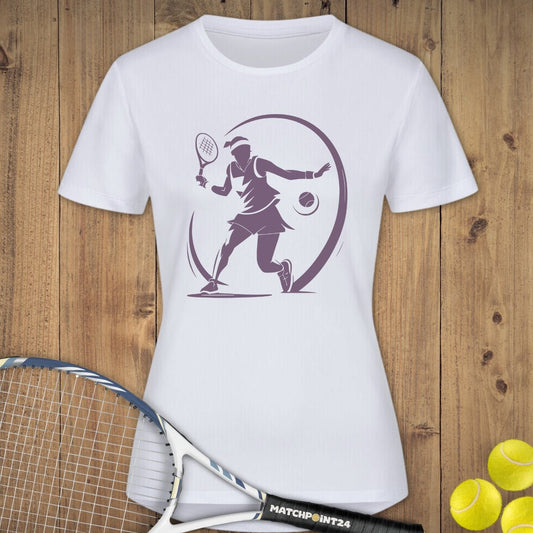 Hit it Frau | Damen Sport T-Shirt - Matchpoint24 - Kleidung für Tennisfans