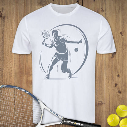 Hit it Mann | Herren Sport T-Shirt - Matchpoint24 - Kleidung für Tennisfans