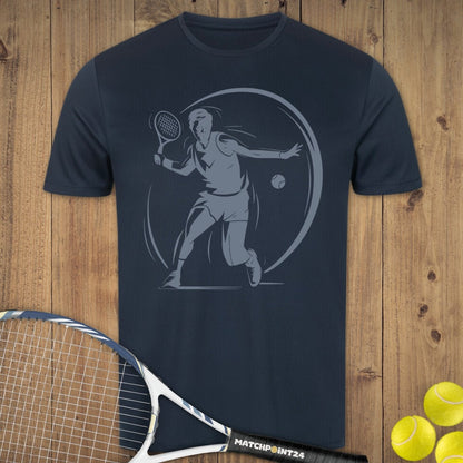 Hit it Mann | Herren Sport T-Shirt - Matchpoint24 - Kleidung für Tennisfans