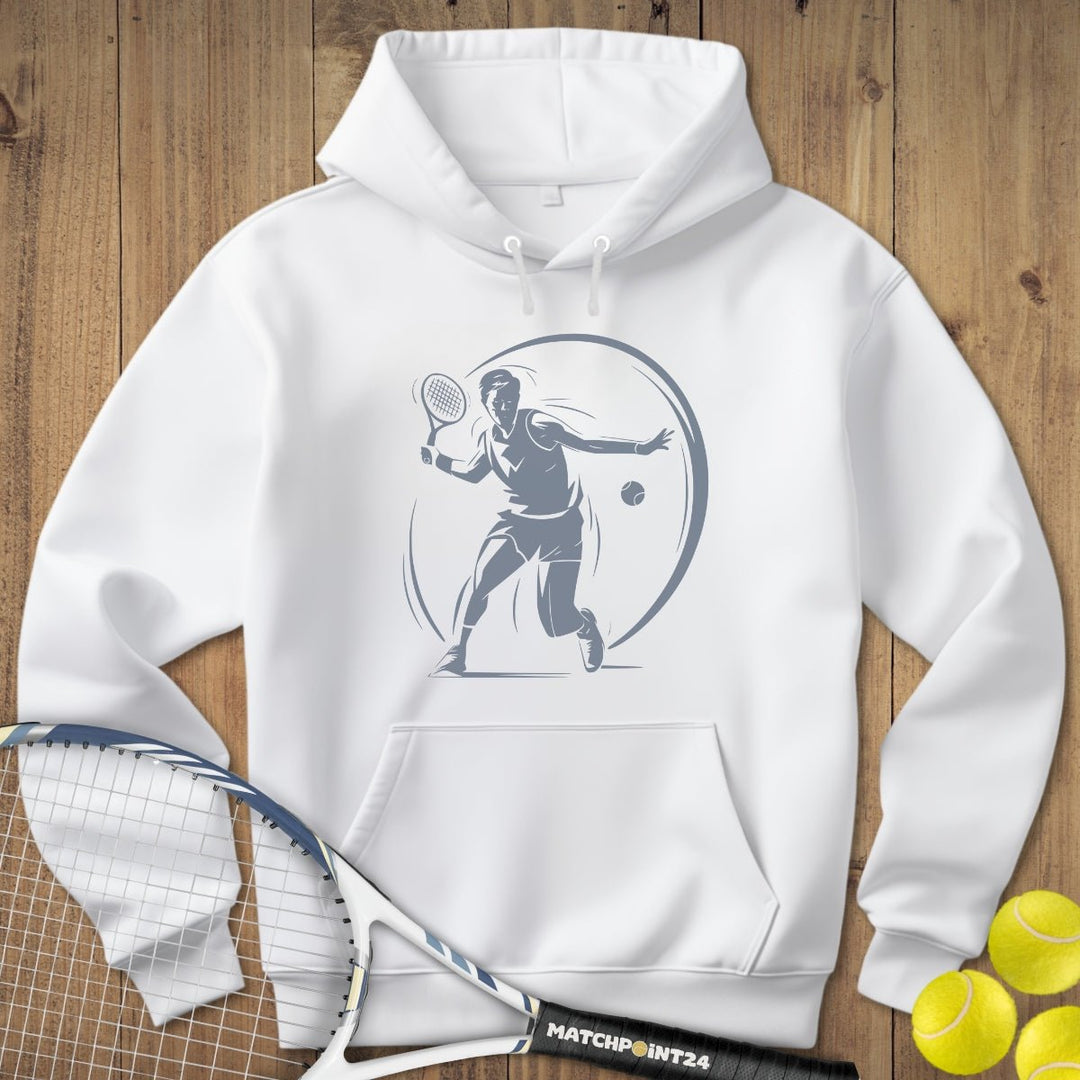 Hit it Mann | Hoodie (Unisex) - Matchpoint24 - Kleidung für Tennisfans